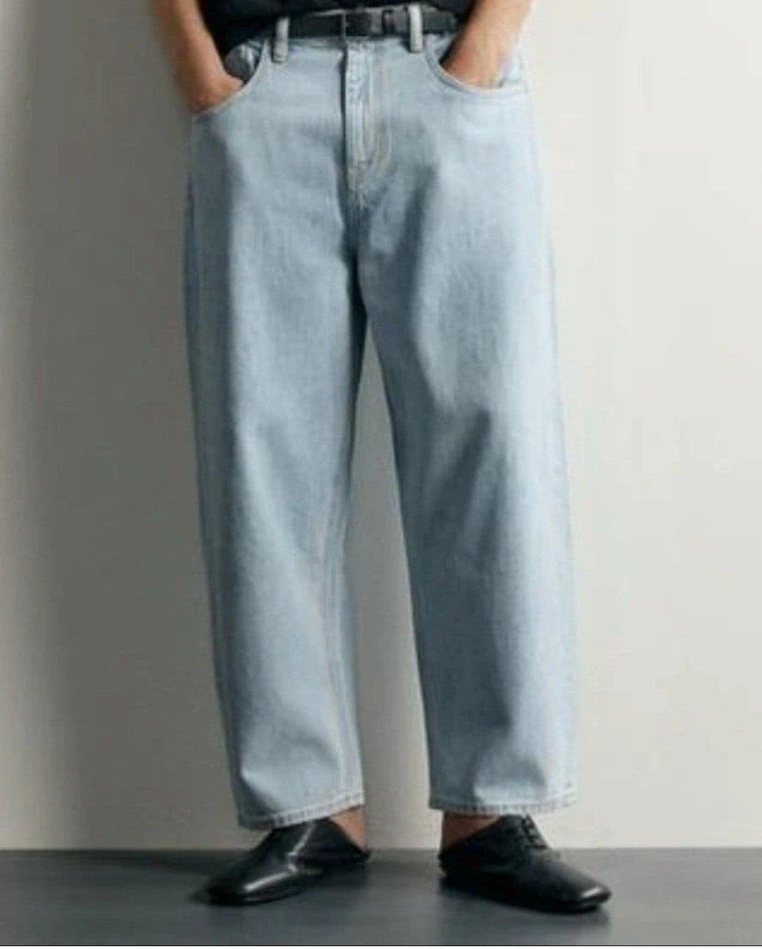 Comfortabele Zara baggy fit jeans Maat: XL, W36 - W38 (confectie 52/54), Nieuw, Zara Man, Verzenden