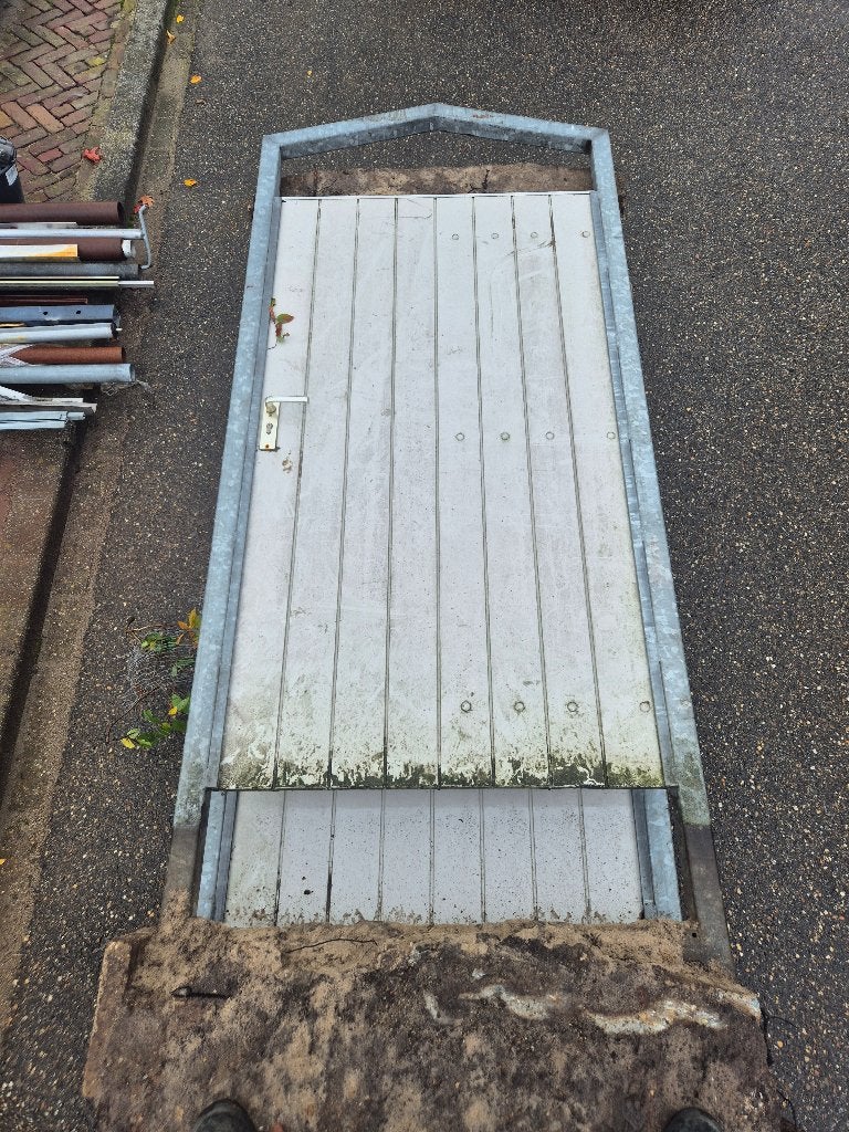 Poort tuinpoort looppoort schuttingdeur ( 457 ), Ophalen, Gebruikt, Nb, Nb