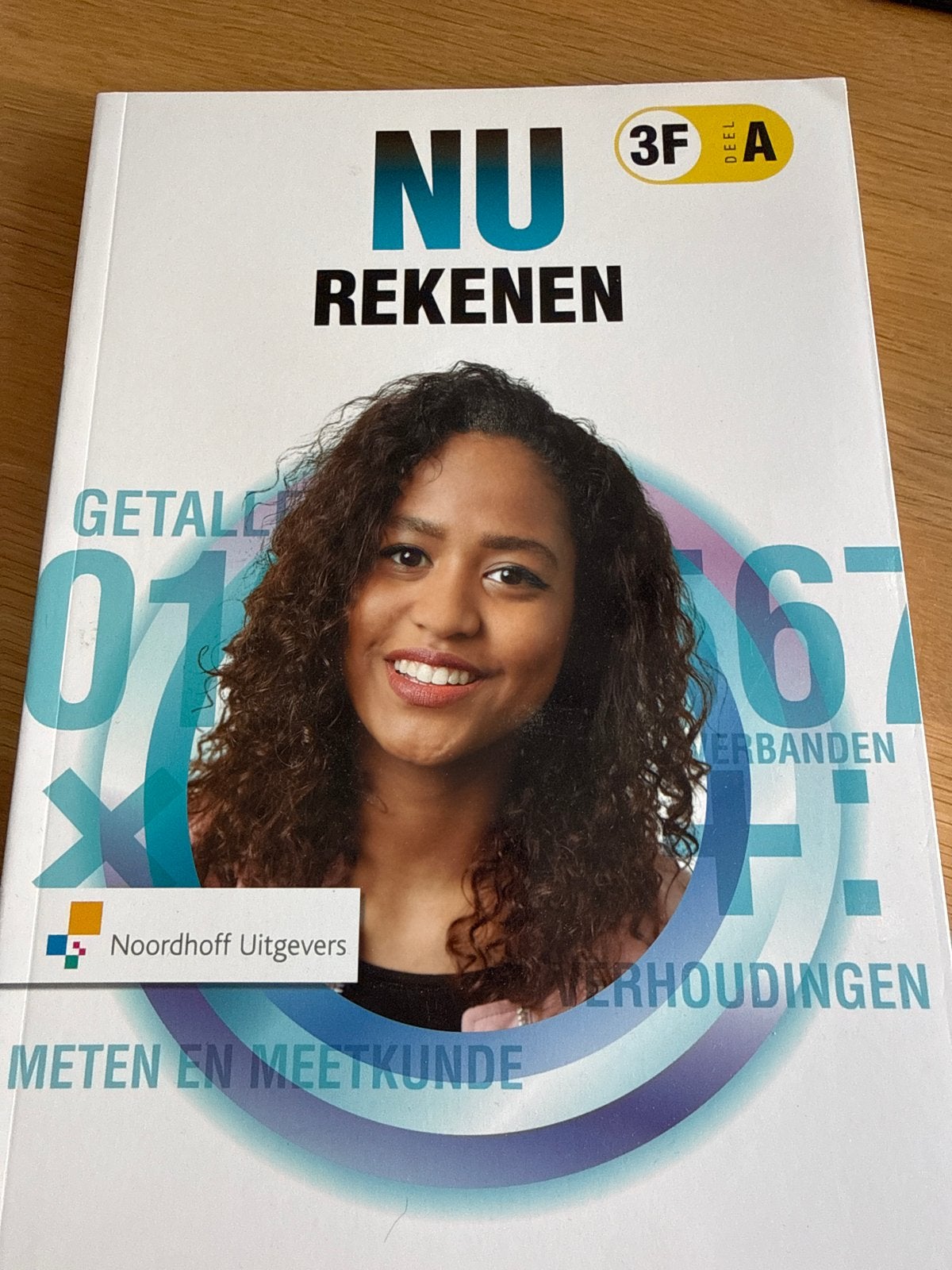 NU Rekenen 3F A - Noordhoff Uitgevers, Ophalen of Verzenden, Zo goed als nieuw, Overige niveaus, Overige vakken