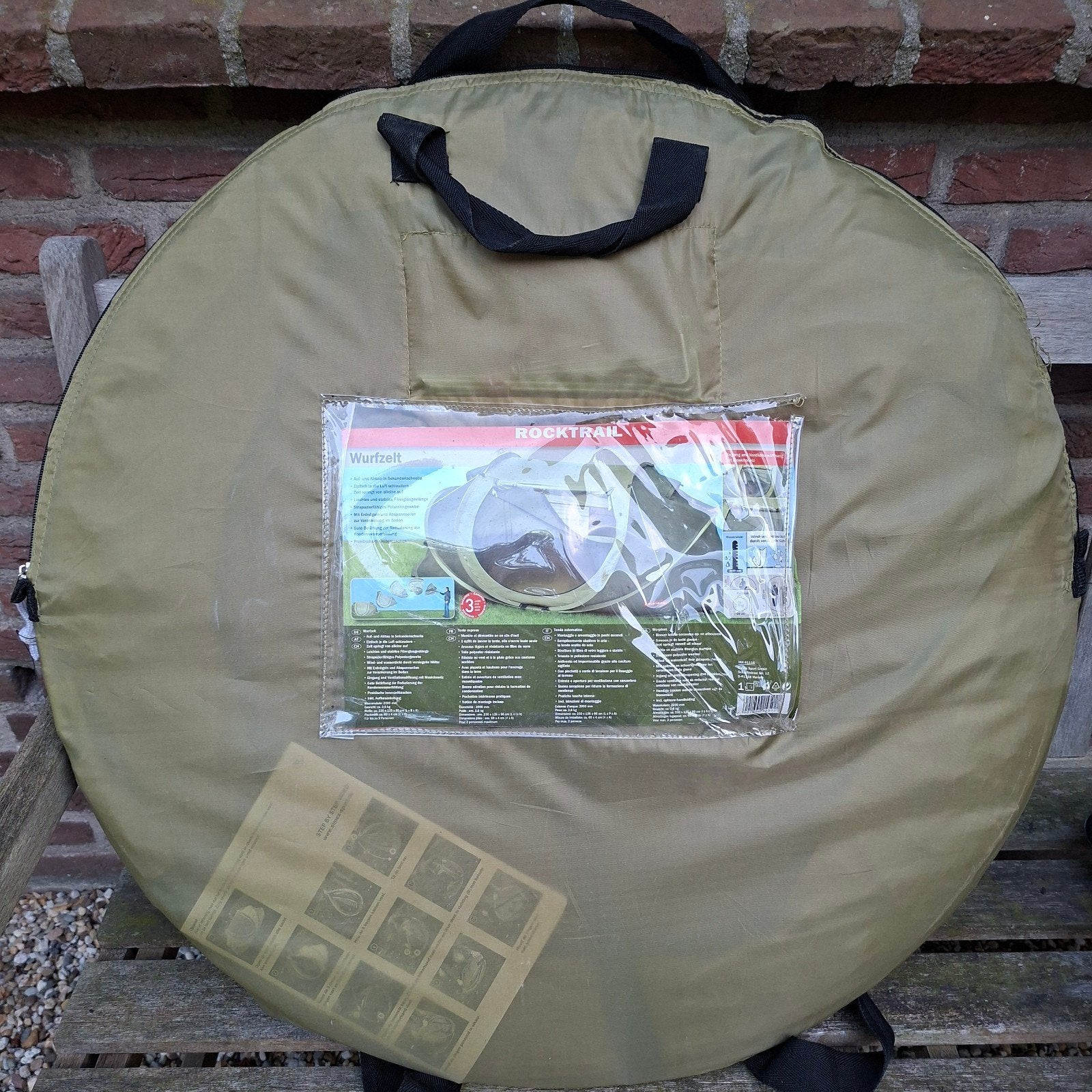 Rocktrail 2 persoonstent, Ophalen, Nieuw