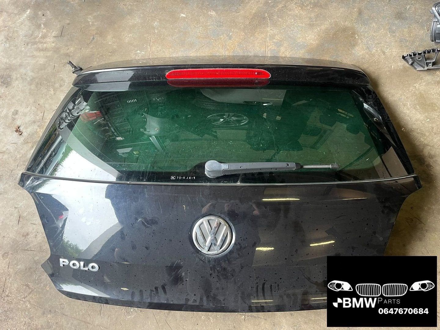 Kofferklep VW Poli 6R 6C zwart LC9X, Gebruikt, Volkswagen, Ophalen of Verzenden, -