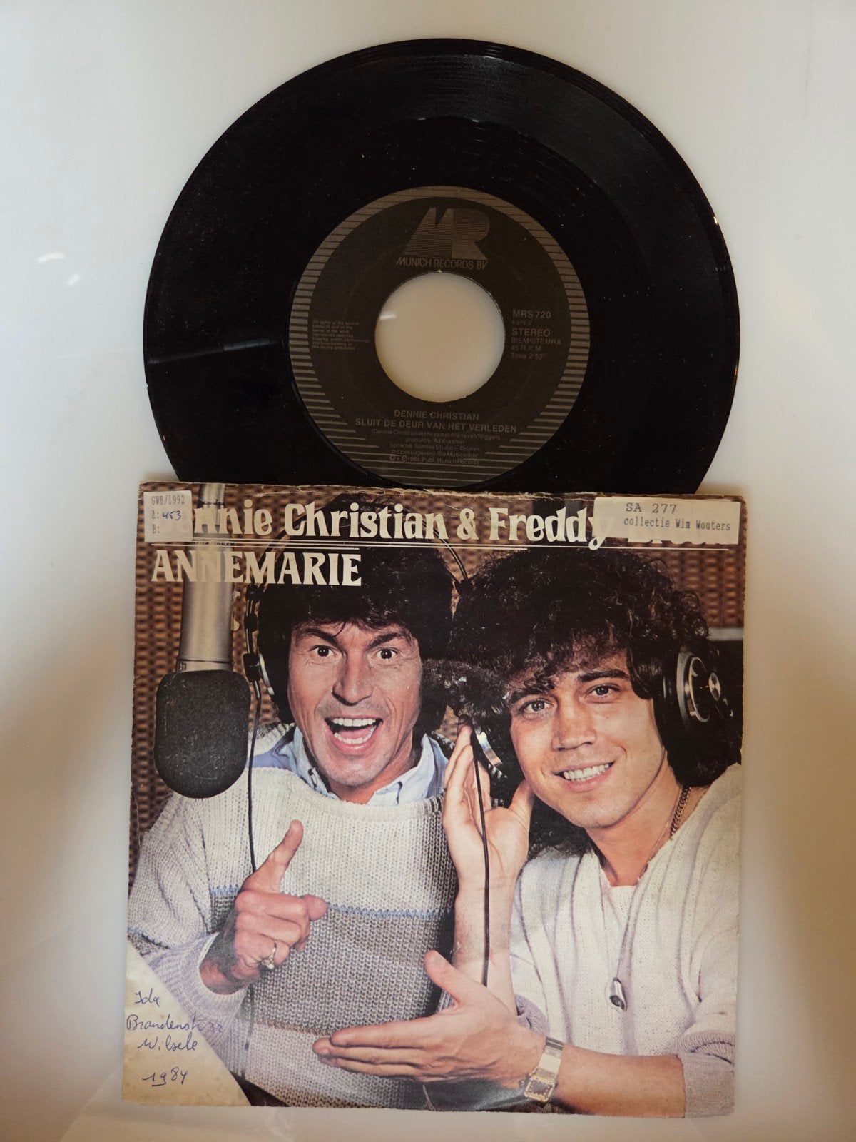 Dennie Christian & Freddy Breck - Annemarie, Ophalen of Verzenden, Gebruikt, 7 inch, Pop