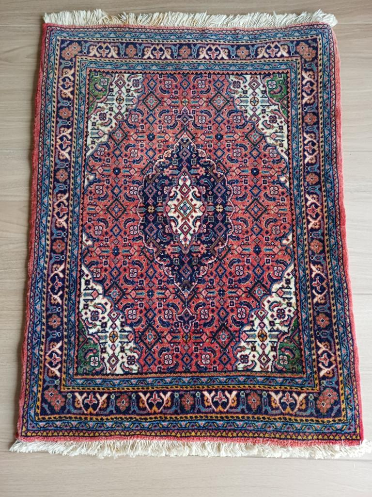 Vintisch Perzisch tafelkleed, Ophalen of Verzenden, Rechthoekig, 50 tot 100 cm