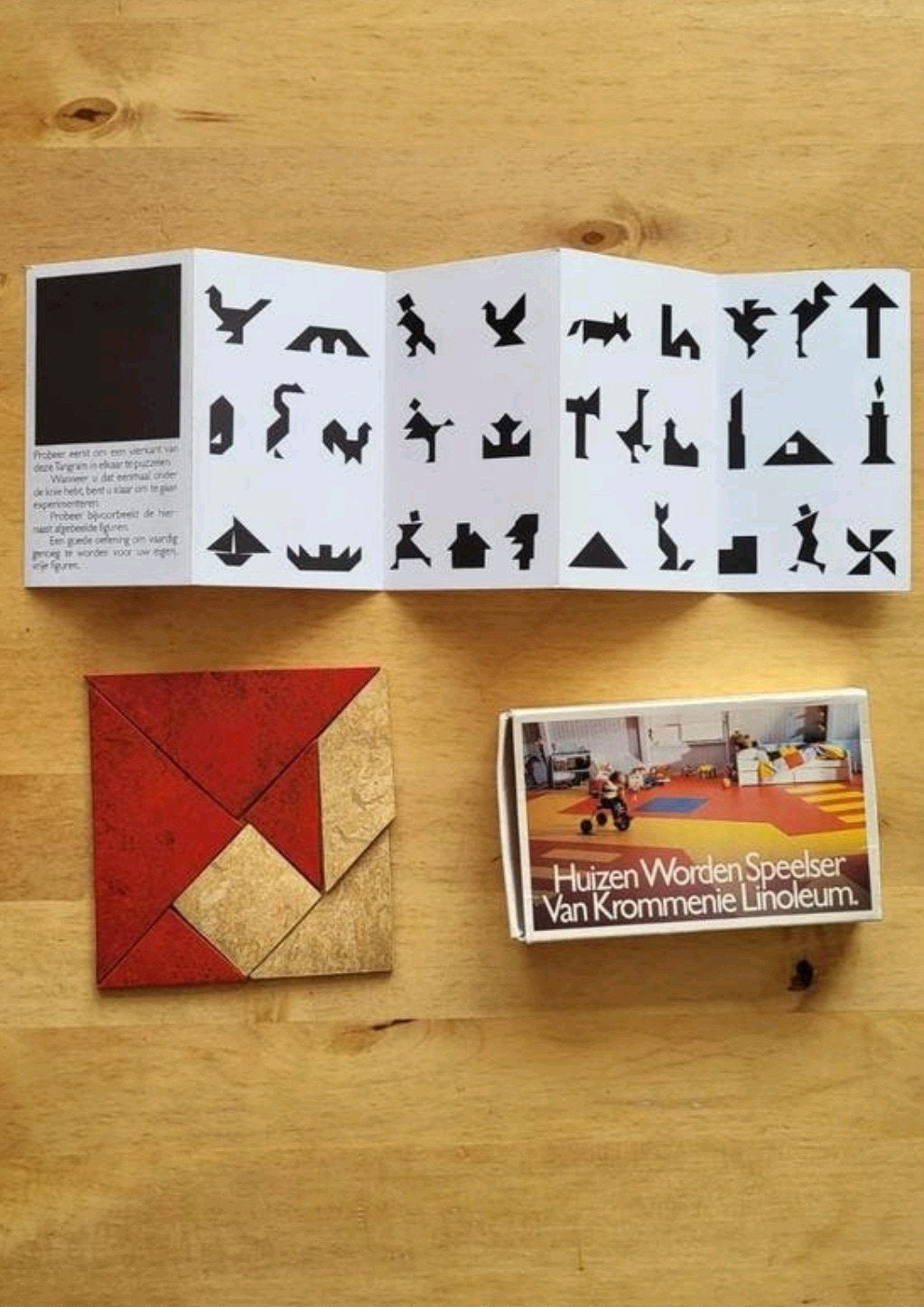 Retro Tangram van Forbo, Ophalen of Verzenden