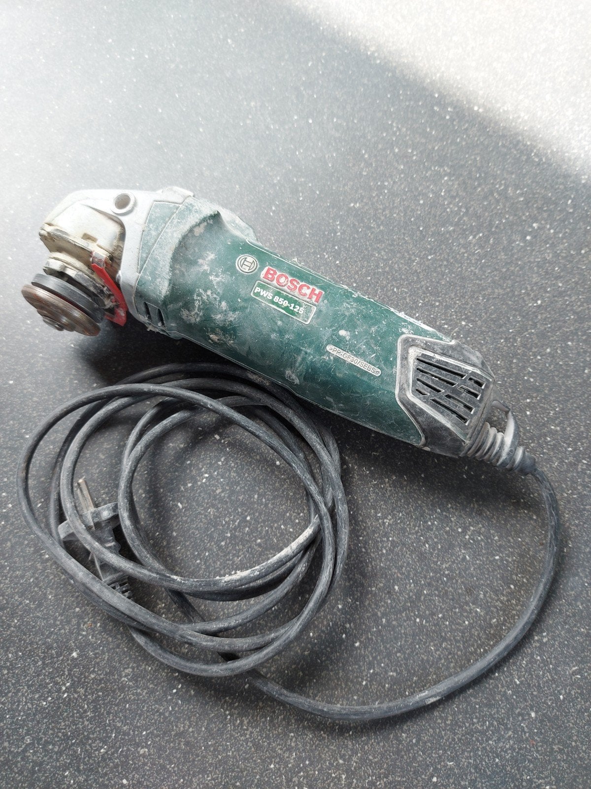 Bosch PWS 850-125 Haakse Slijpmachine - Gebruikt, Ophalen of Verzenden, Gebruikt, 700 tot 1000 watt, Haakse handslijpmachine