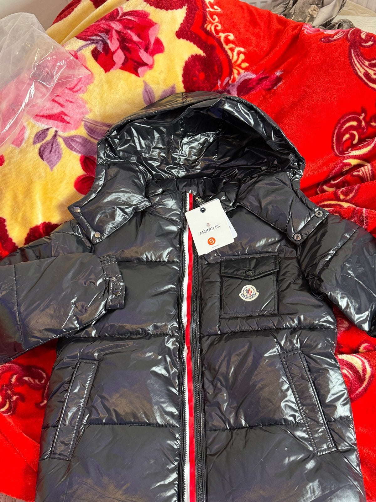 Moncler Jas - Nieuw met labels, Ophalen of Verzenden, Nieuw, Overige maten, Zwart