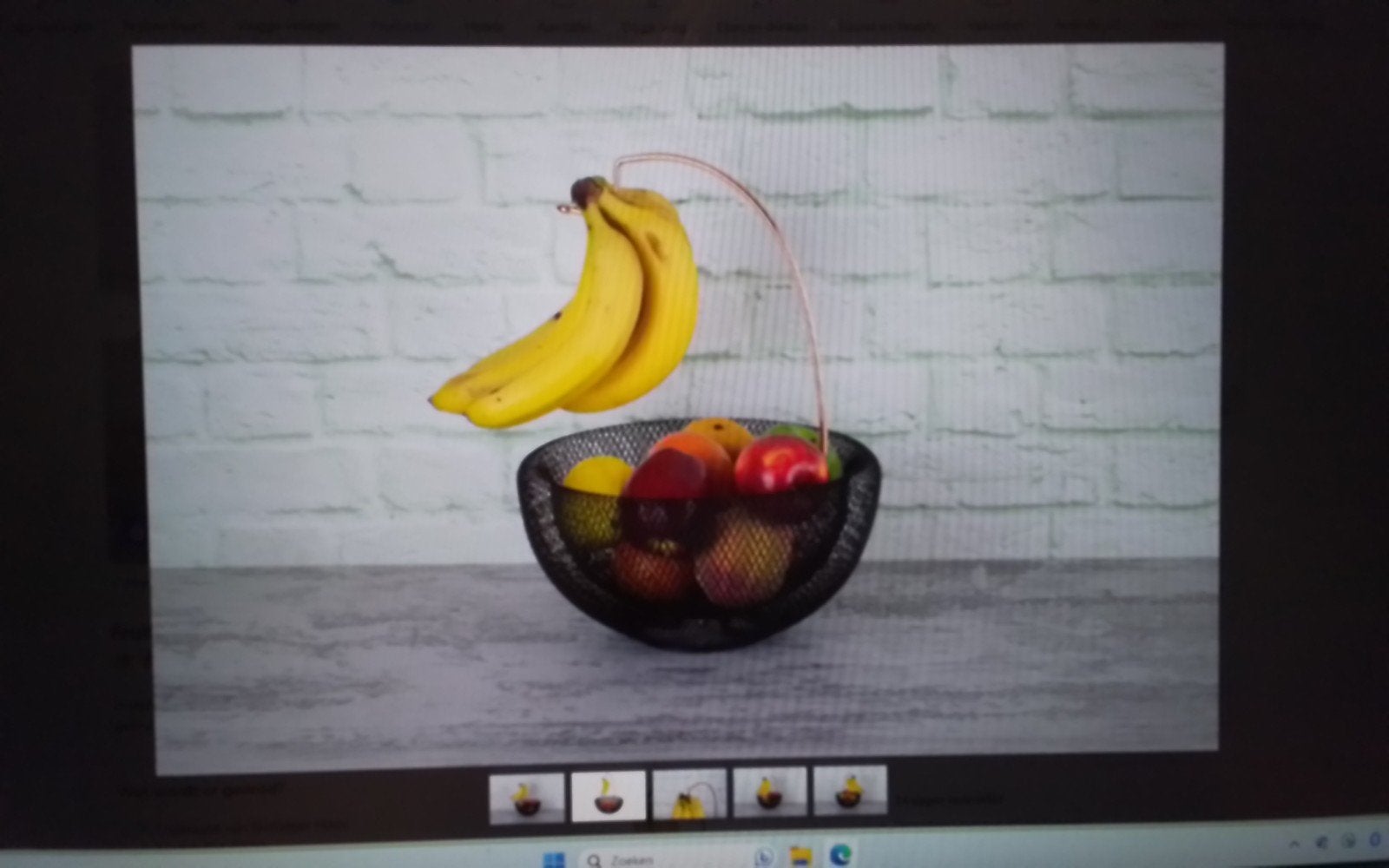 fruitschaal, Ophalen of Verzenden, Nieuw, Rond, Overige materialen