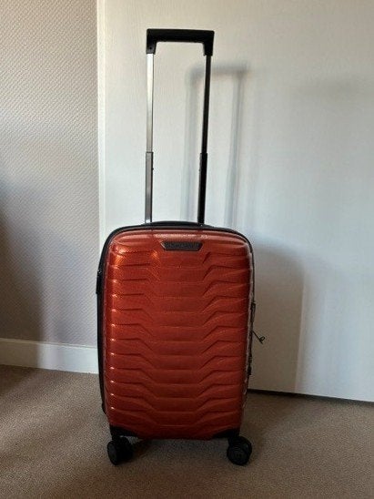 Samsonite lichtgewicht kofferset, Sieraden, Tassen en Uiterlijk, Koffers, Hard kunststof, 45 tot 55 cm, Ophalen of Verzenden, Zo goed als nieuw