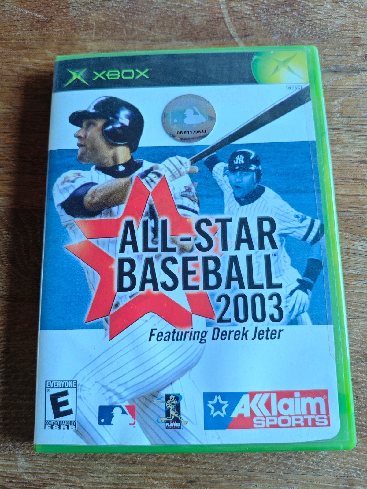All-Star Baseball 2003 Featuring Derek Jeter Xbox, Gebruikt, 1 speler, Ophalen of Verzenden, Vanaf 3 jaar