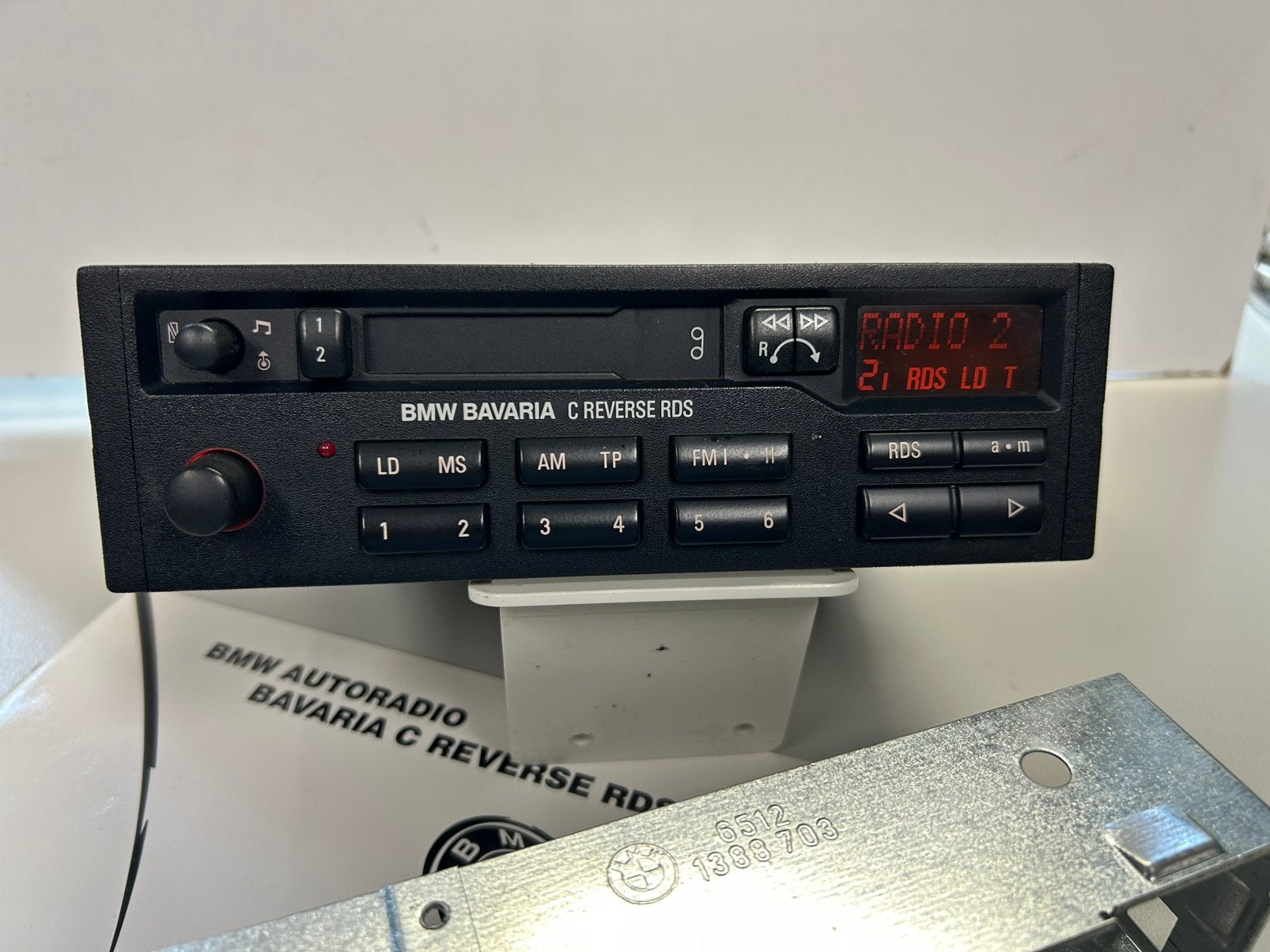 BMW Bavaria C Reverse RDS.  E30 E28 E34 E36 E32 Z1 Z3 Z4, Ophalen of Verzenden, Gebruikt