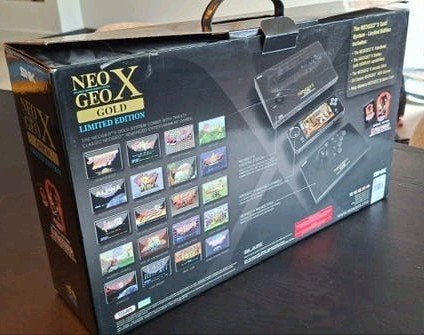 Neo Geo X Gold Limited Edition - Compleet (excl. accu), Ophalen of Verzenden, Overige merken, Zo goed als nieuw