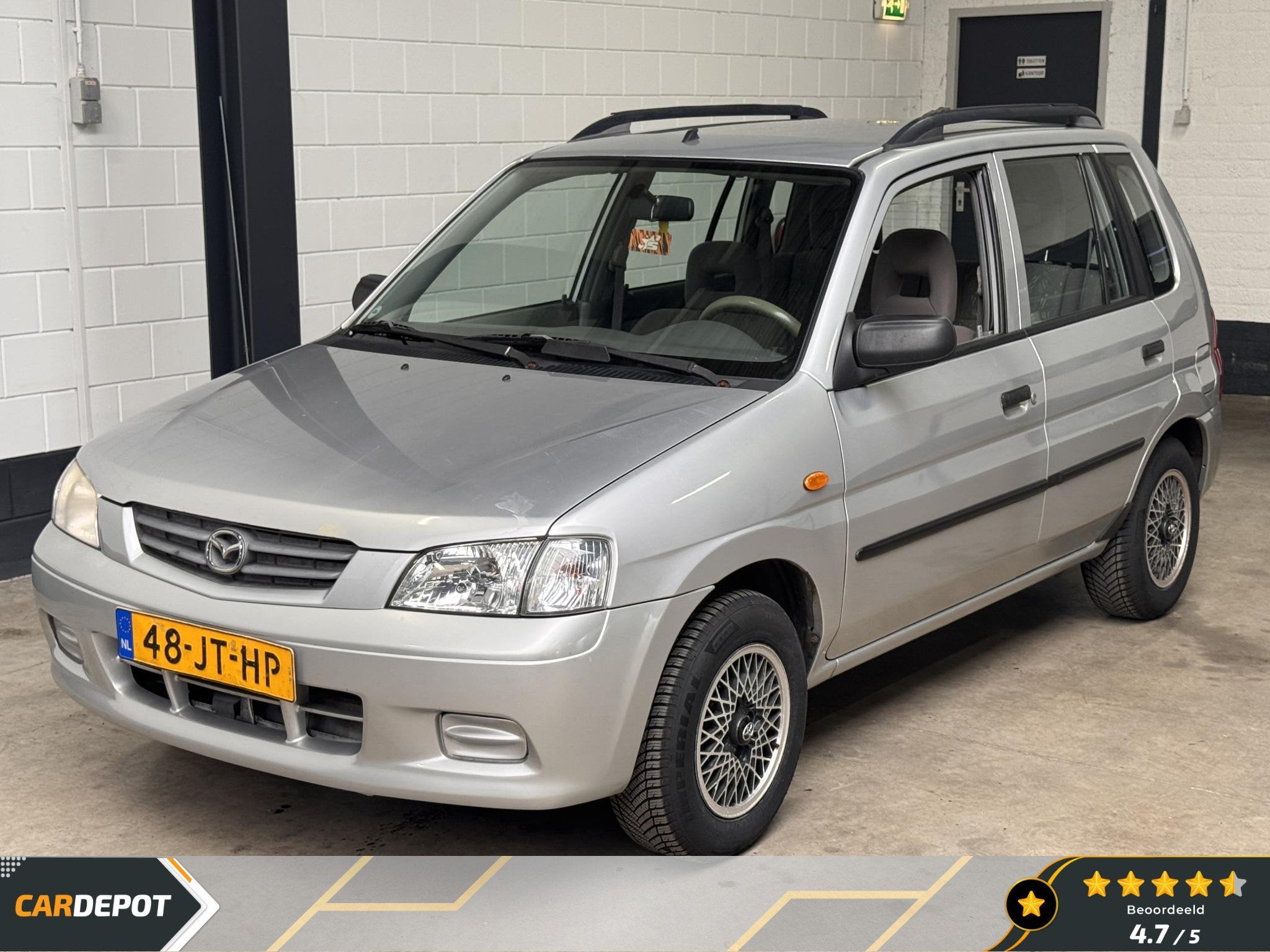Mazda Demio 1.5 Exclusive, Auto's, Voorwielaandrijving, 31 €/maand, Handgeschakeld, 75 pk