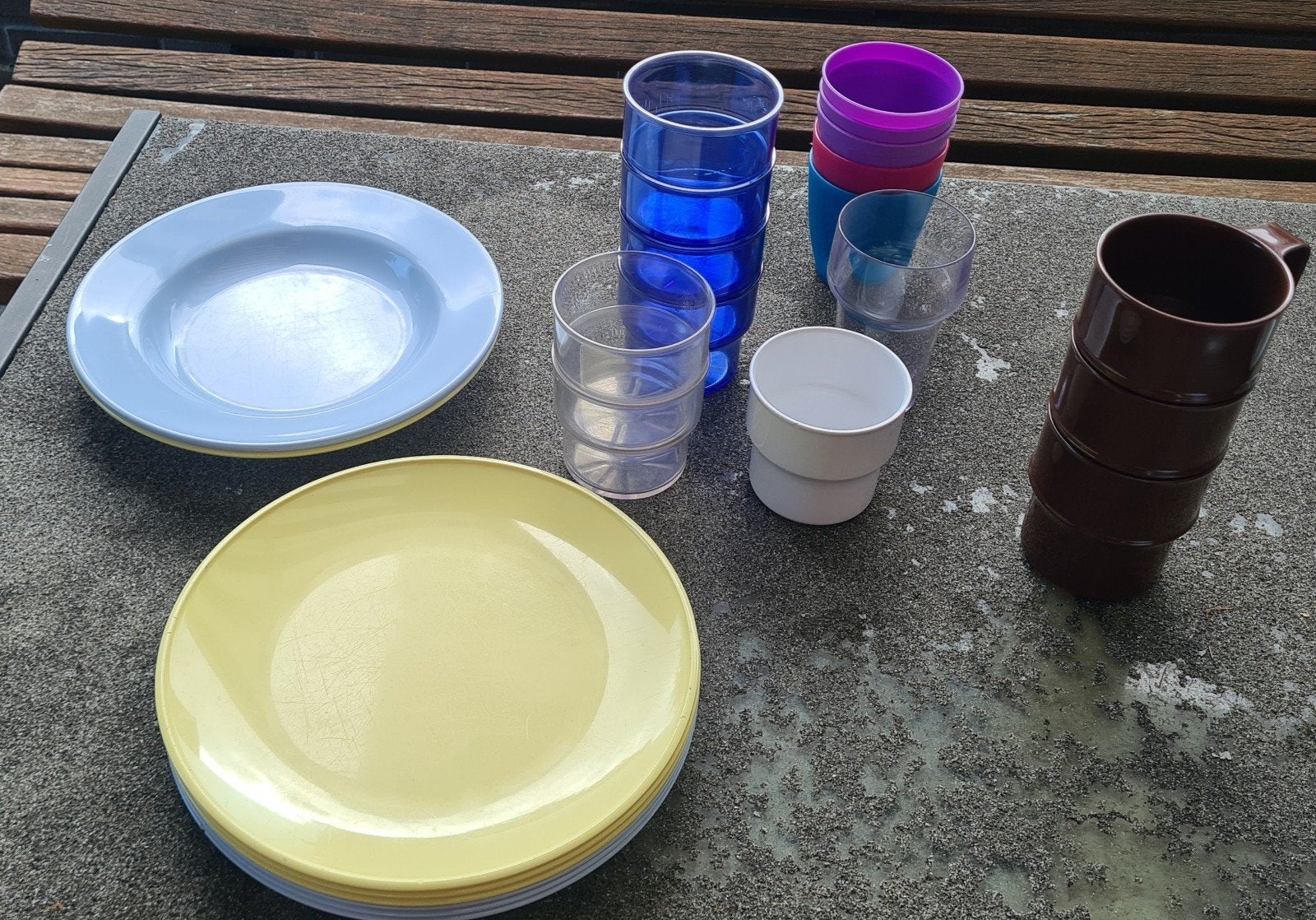 Complete set camping keuken spullen, Ophalen, Gebruikt