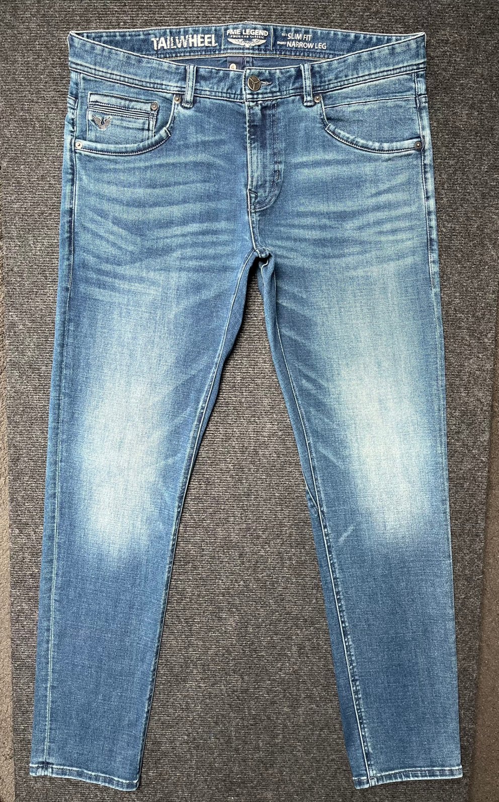 PME Legend Tailwheel stretch jeans 36/32 (NIEUW), Ophalen of Verzenden, Nieuw, Blauw, W36 - W38 (confectie 52/54)