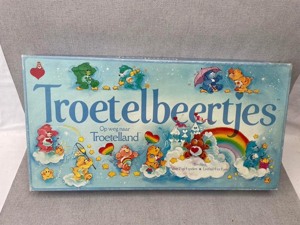 Vintage Troetelbeertjes Bordspel - Op weg naar Troetelland, Drie of vier spelers, Ophalen of Verzenden, Gebruikt