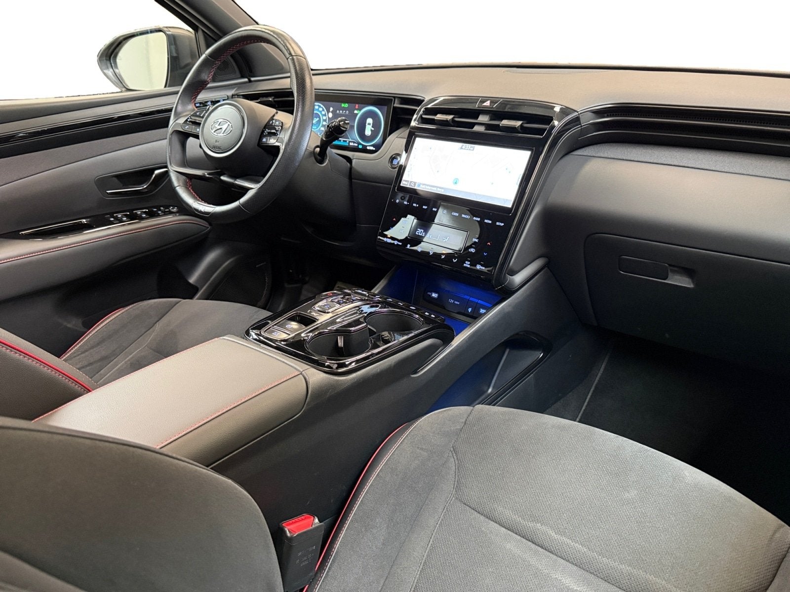 Hyundai Tucson 1.6 T-GDI PHEV N Line Sky 4WD I Panoramadak I, 1350 kg, Gebruikt, 4 cilinders, Bedrijf