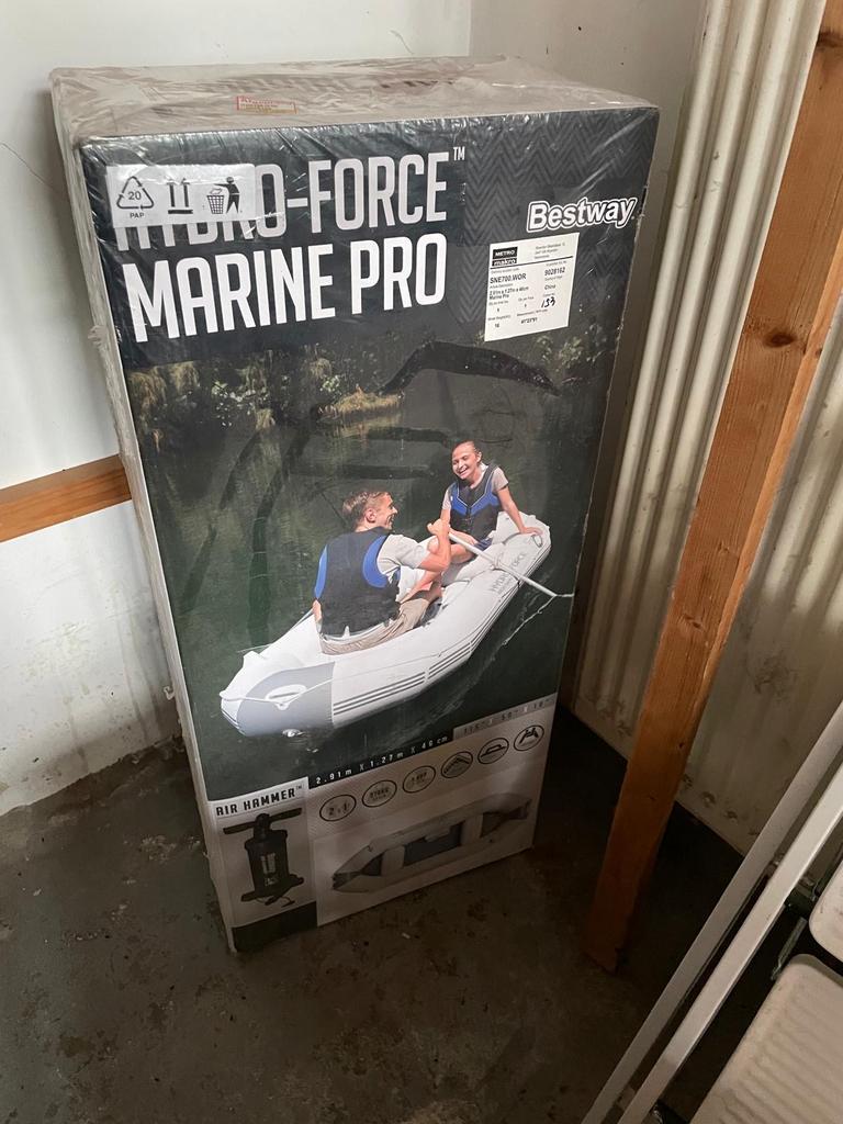 Bestway Hydro-Force Marine Pro Opblaasboot, Ophalen, Nieuw