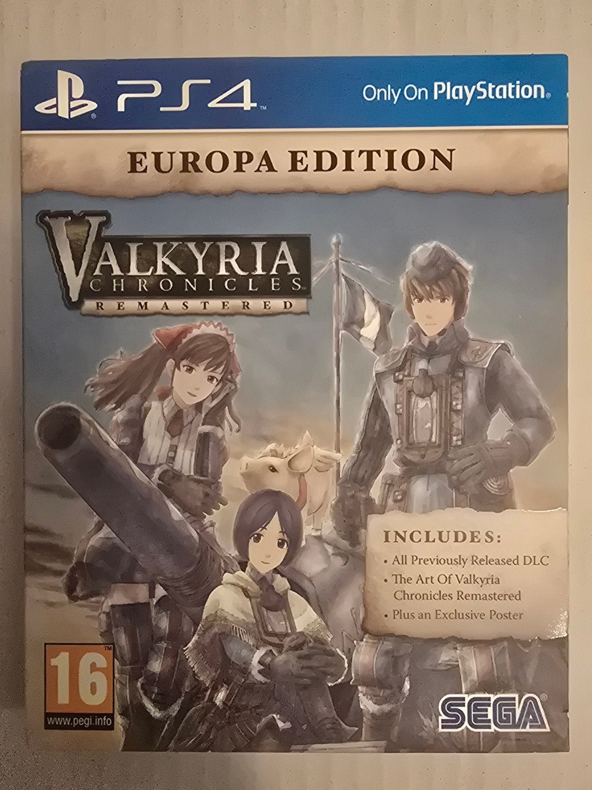 Valkyria Chronicles Remastered PS4 Europa Edition, 1 speler, Ophalen of Verzenden, Zo goed als nieuw, Role Playing Game (Rpg)