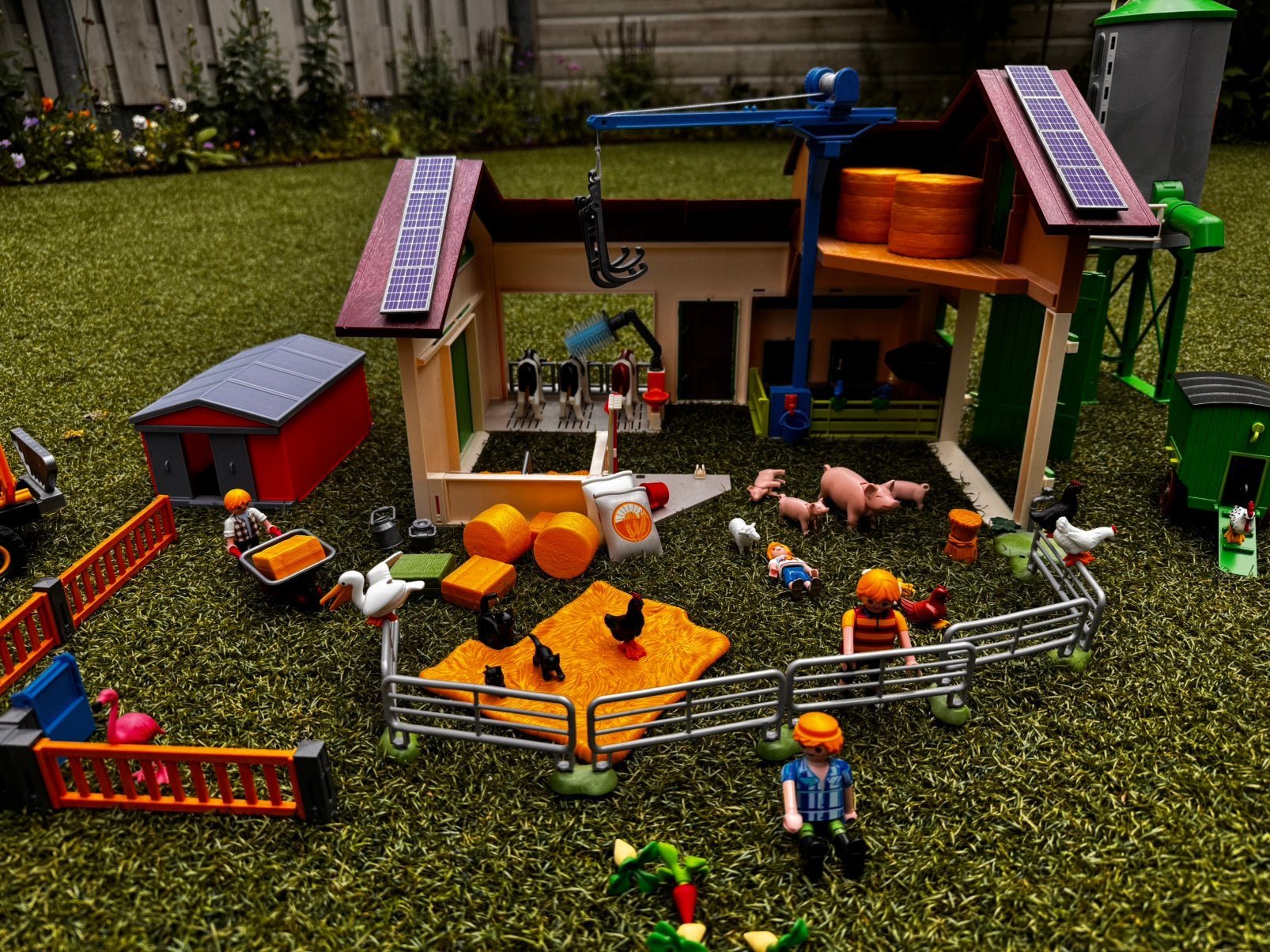 Playmobil Boerderij Mega Set meerdere uitbreidingen, Kinderen en Baby's, Speelgoed | Playmobil, Ophalen of Verzenden, Zo goed als nieuw
