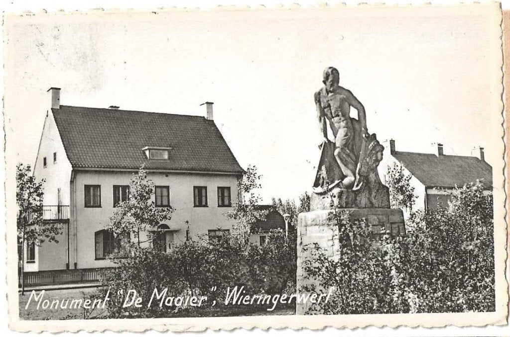 Jt27-175  Wieringerwerf, Verzenden, 1920 tot 1940, Gelopen, Noord-Holland
