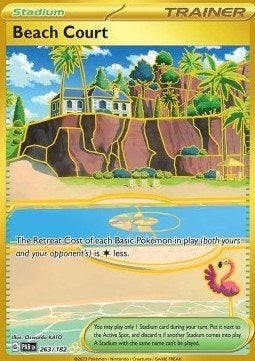 BEACH COURT 263/182 - PARADOX RIFT, Ophalen of Verzenden, Nieuw, Losse kaart, Foil