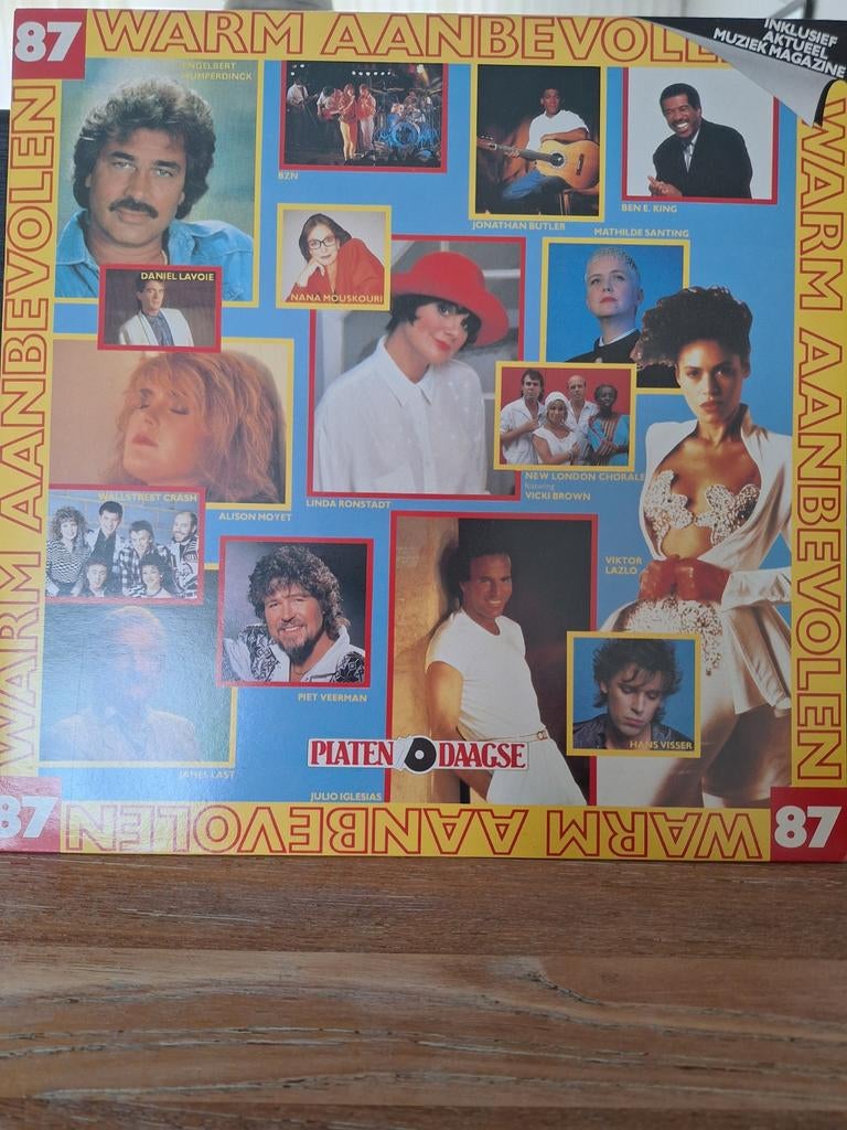 WARM AANBEVOLEN 1987, Ophalen of Verzenden, Zo goed als nieuw, 12 inch, Pop