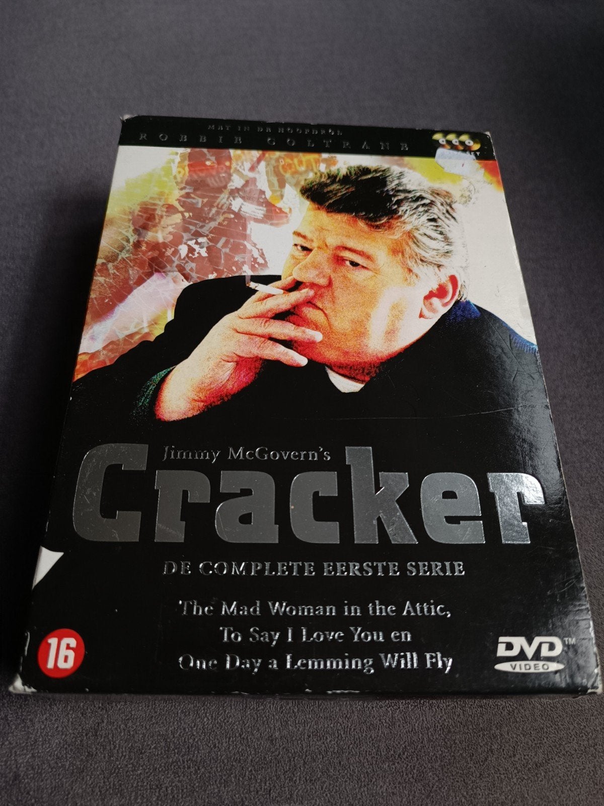 Cracker seizoen 1 - dvd, Vanaf 12 jaar, Ophalen of Verzenden, Zo goed als nieuw, Komedie
