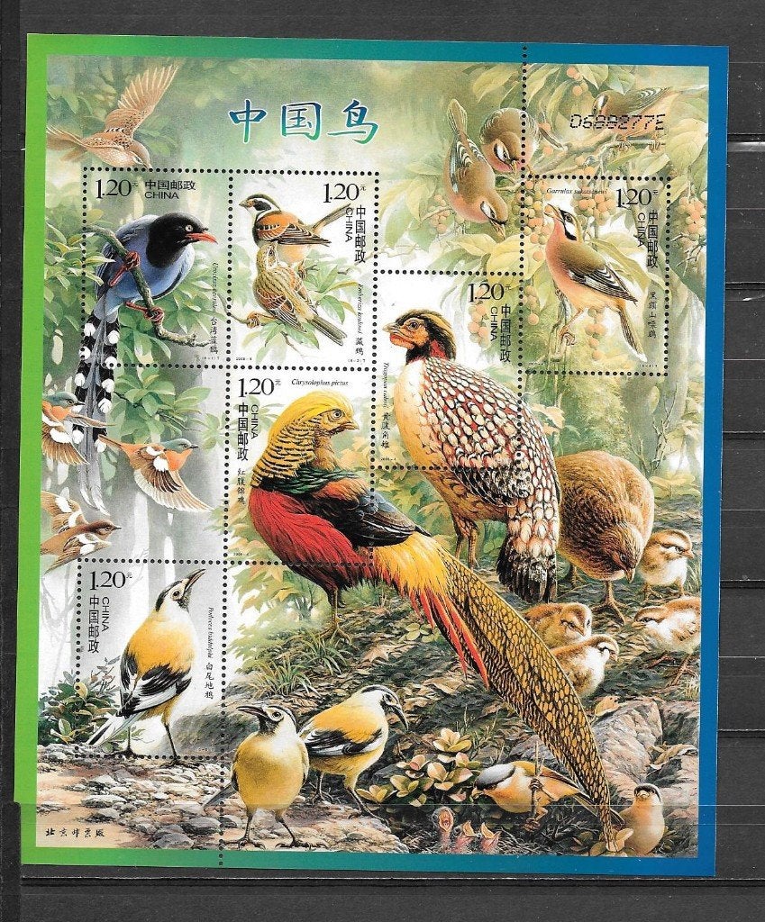 China vogels, Ophalen of Verzenden, Postfris, Oost-Azië