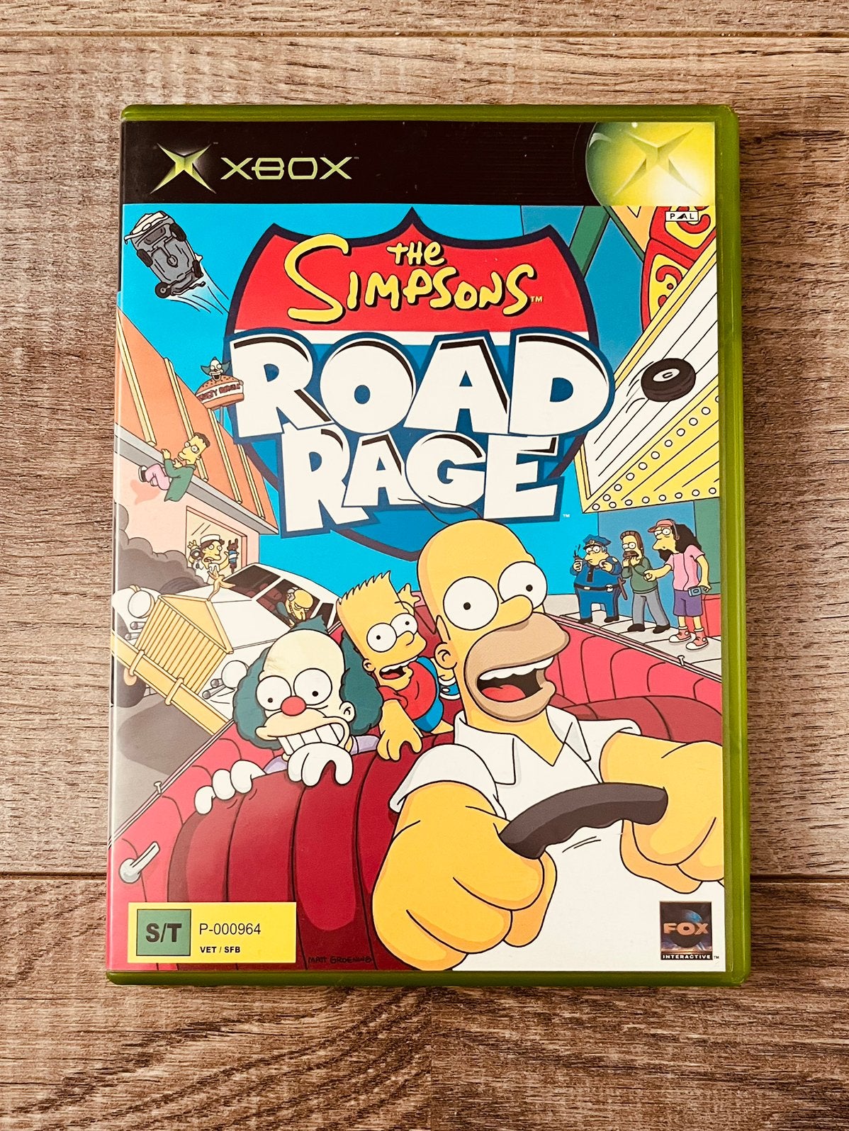 The Simsons Road Race, Spelcomputers en Games, Games | Xbox Original, 1 speler, Ophalen of Verzenden, Racen en Vliegen, Vanaf 3 jaar