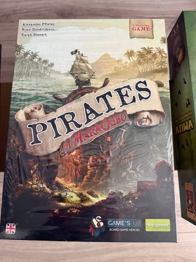 Pirates of Maracaibo EN, Een of twee spelers, Ophalen of Verzenden, Nieuw, DLP Games
