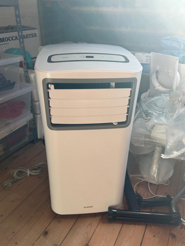 Mobiele airco eurom, Witgoed en Apparatuur, Airco's, Ophalen, Timer, Minder dan 60 m³, 2 snelheden