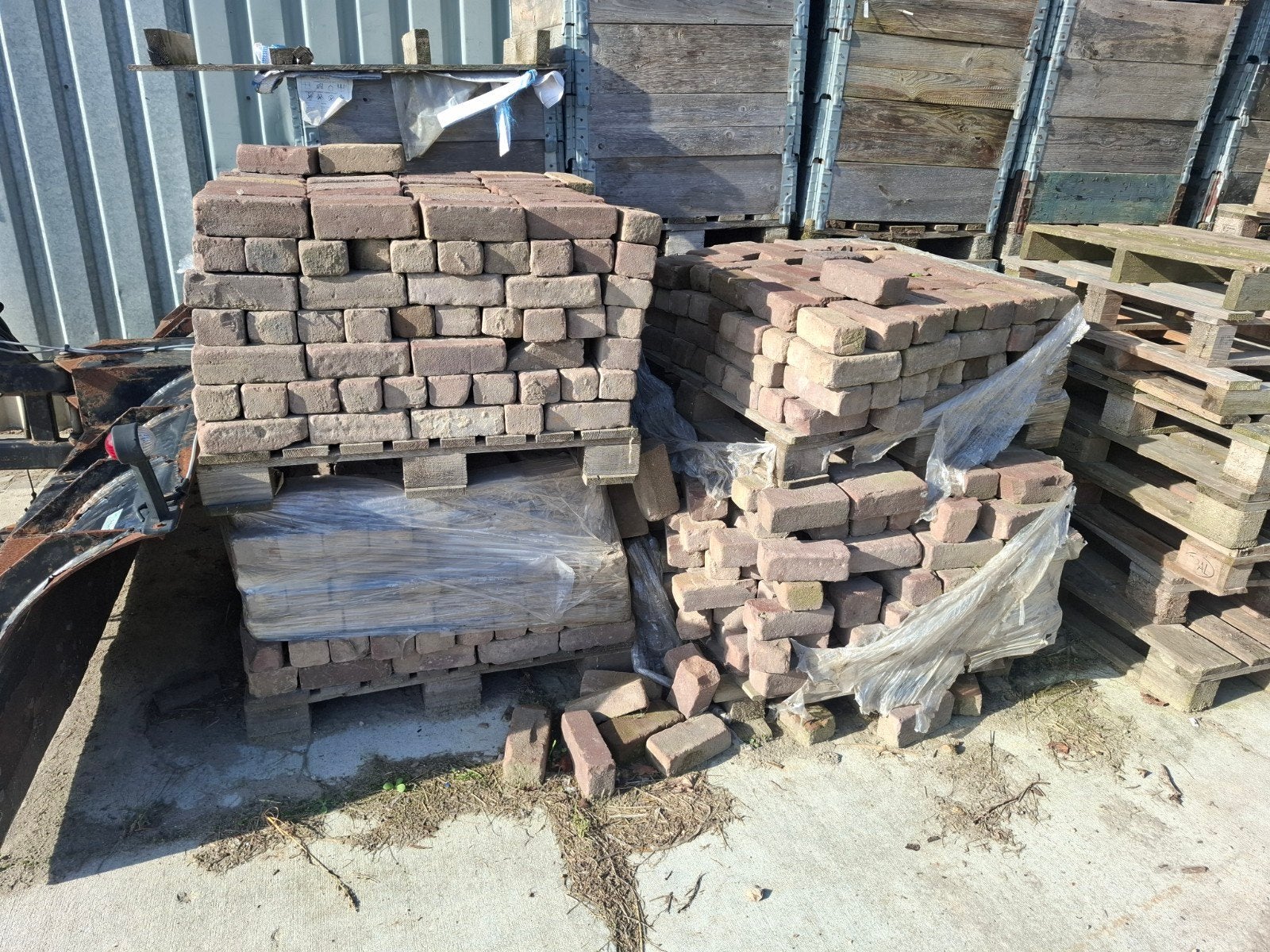 10 a 12 m² gebakken 7 duimers, Ophalen, Keramiek, 10 m² of meer, Klinkers