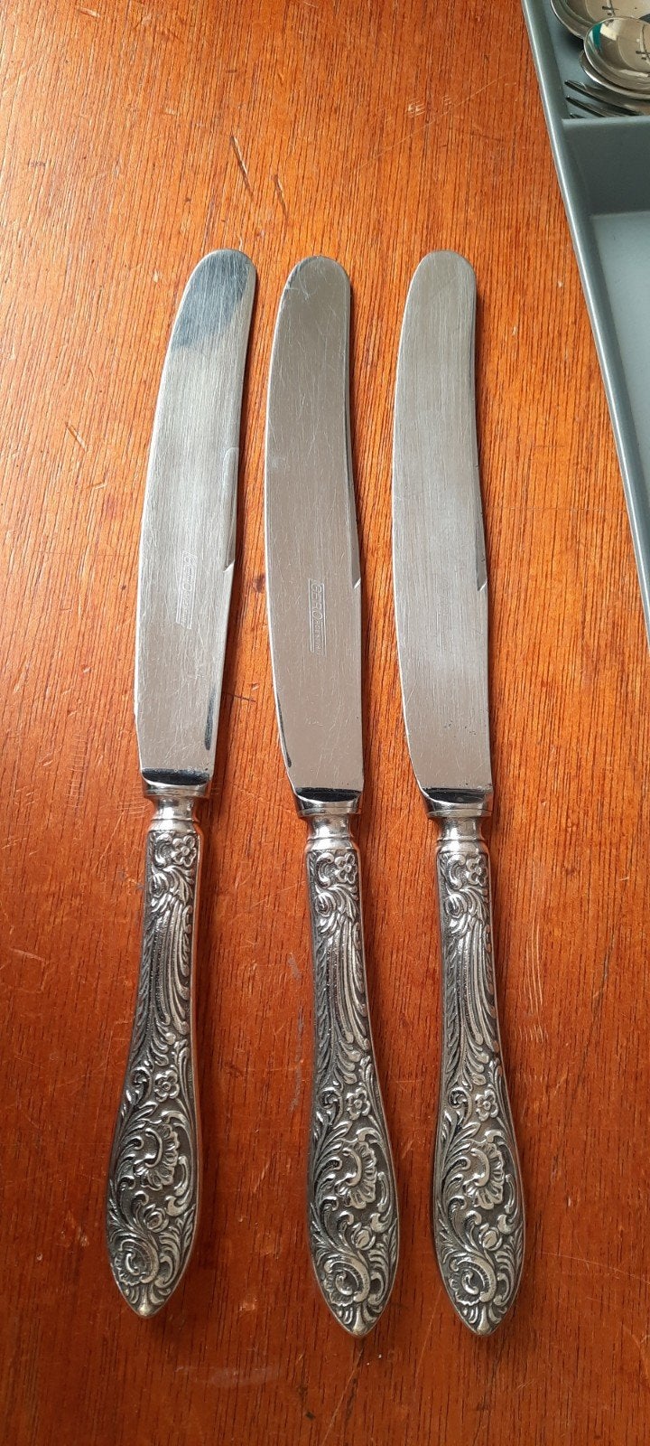 Gero oud verzilverd bestek set, Antiek en Kunst, Ophalen of Verzenden