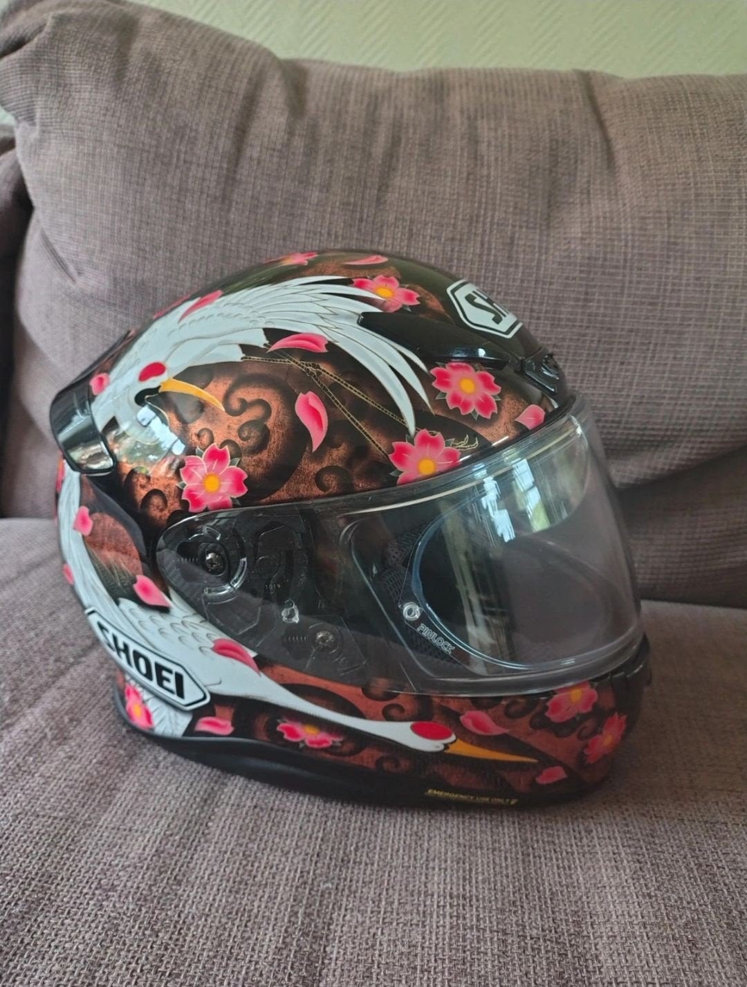 Shoei NXR Motorhelm XXS - Zwart, Motoren, Kleding | Motorhelmen, XXS, Kinderen, Ophalen of Verzenden, Nieuw zonder kaartje