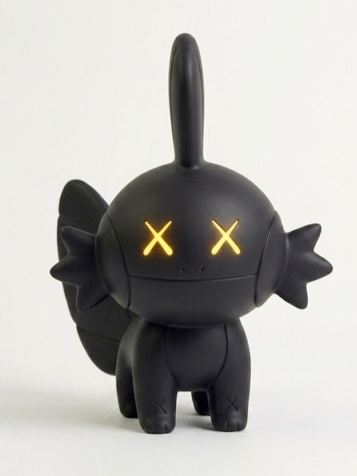 KAWS x Pokémon Mudkip Figuur - Zeldzaam Collectible, D, C, Ophalen of Verzenden, Zo goed als nieuw