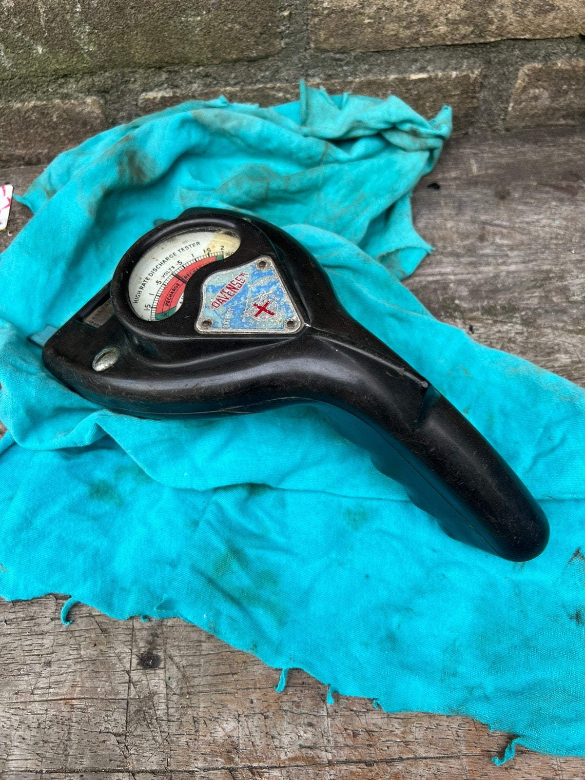 Vintage accutester, Ophalen of Verzenden, Gebruikt