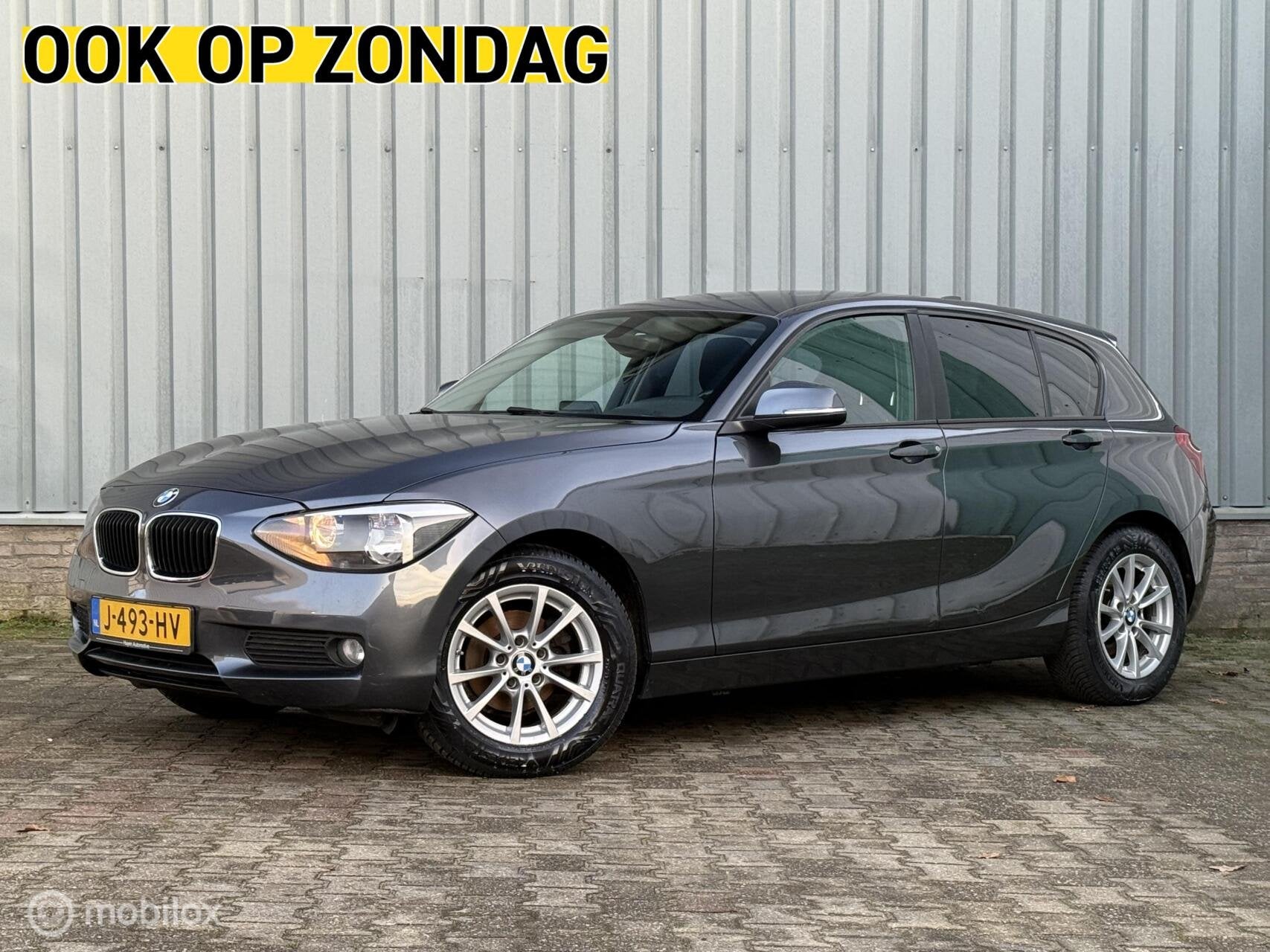 BMW 1-serie 116i EDE | Airco | Stoelverw. | PDC | NAVI, Auto's, 1-Serie, Navigatiesysteem, 4 cilinders, 19 km/l