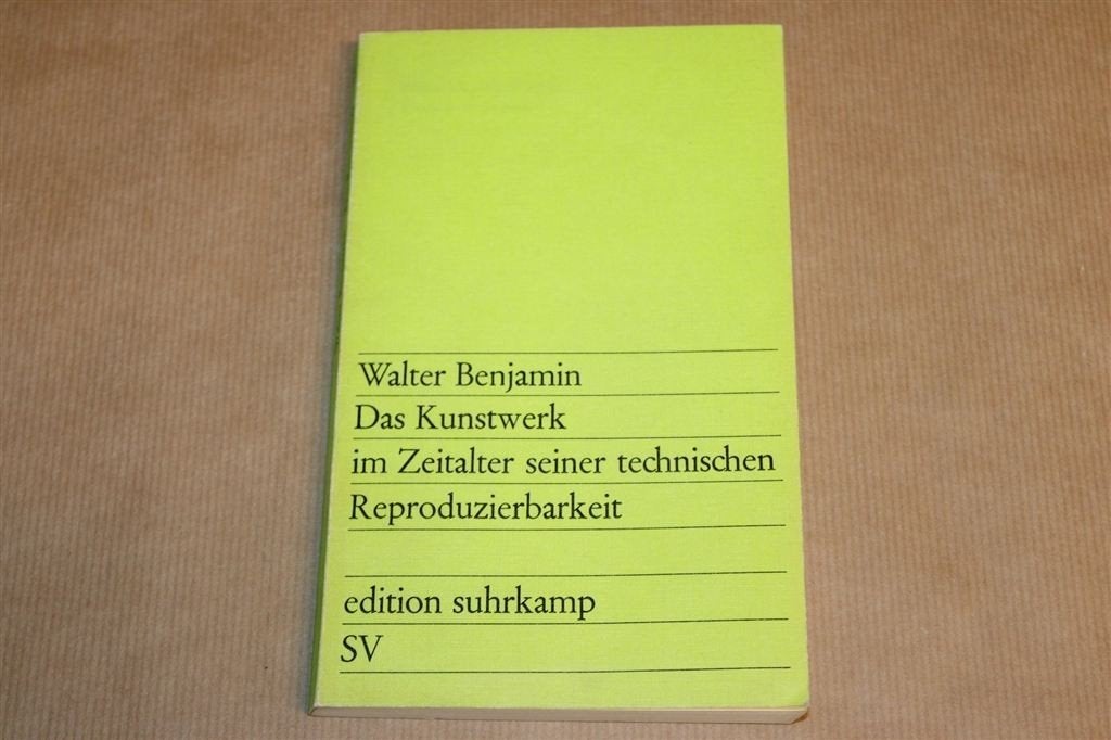Kunst Tijdperk van Reproductie — Kunsttheorie Benjamin [DE], Boeken, Ophalen of Verzenden, Gelezen