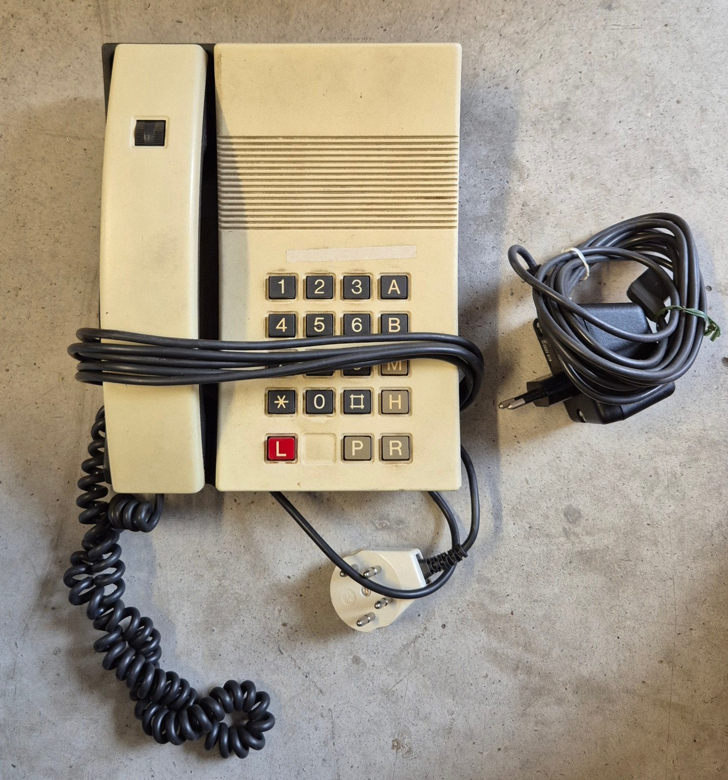 Vintage ptt memofoon, Ophalen, Gebruikt