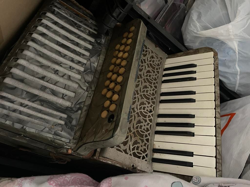 2 x oude accordeon, Ophalen of Verzenden, Zo goed als nieuw