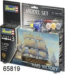 Revell 1:450 H.M.S. VICTORY Zeil Boot 65819 modelbouw, Ophalen of Verzenden, Nieuw, 1:200 of kleiner, Revell