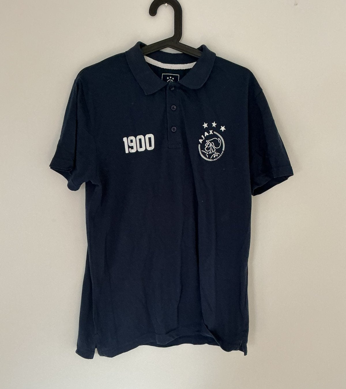 AFC ajax polo shirt, maat xl, Ophalen of Verzenden, Zo goed als nieuw, Maat 56/58 (XL), Blauw