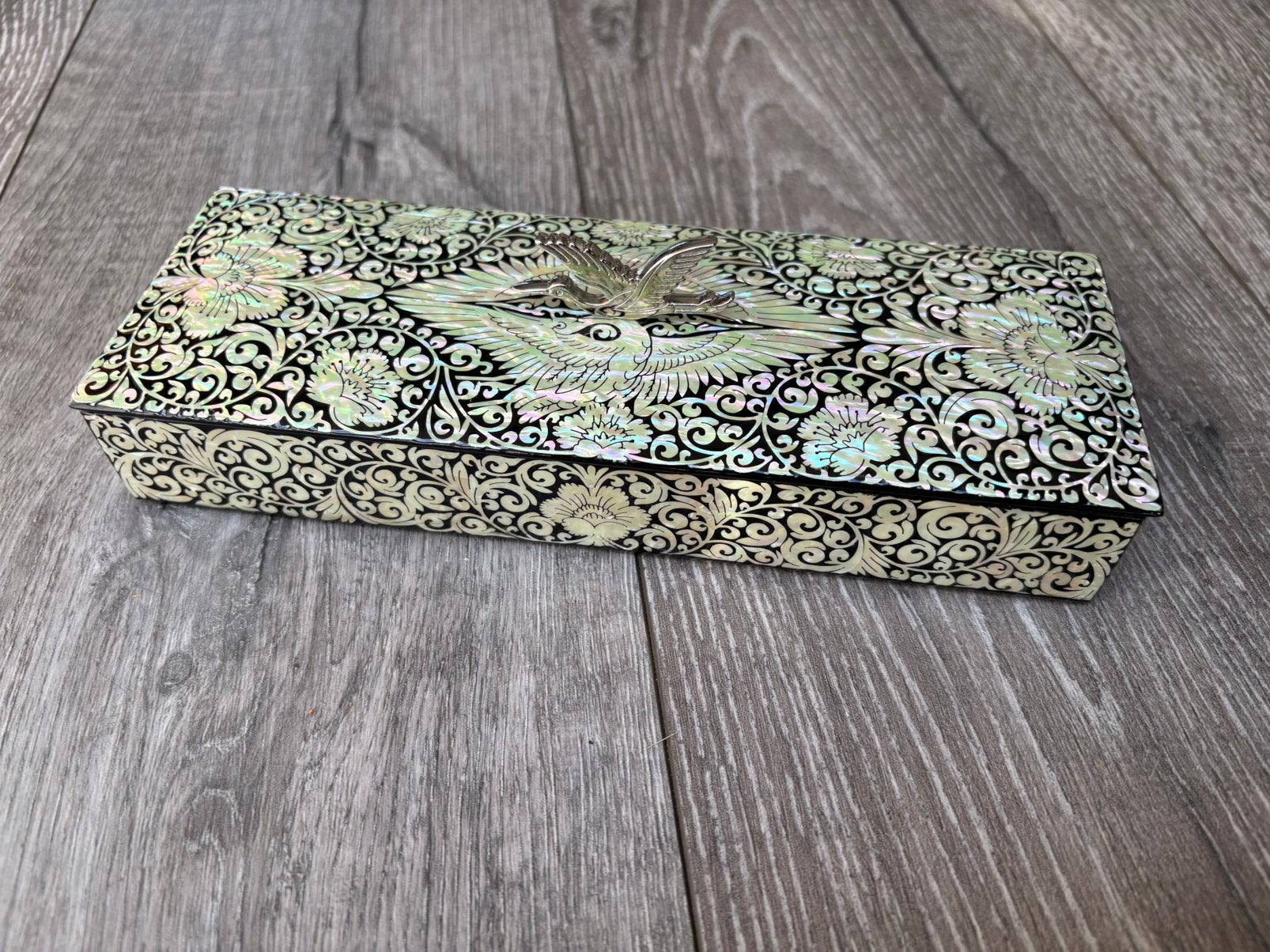 Koreaanse parelmoer pennenbox Najeon Chilgi – NIEUW, Sieraden, Tassen en Uiterlijk, Ophalen of Verzenden, Nieuw, Overige kleuren