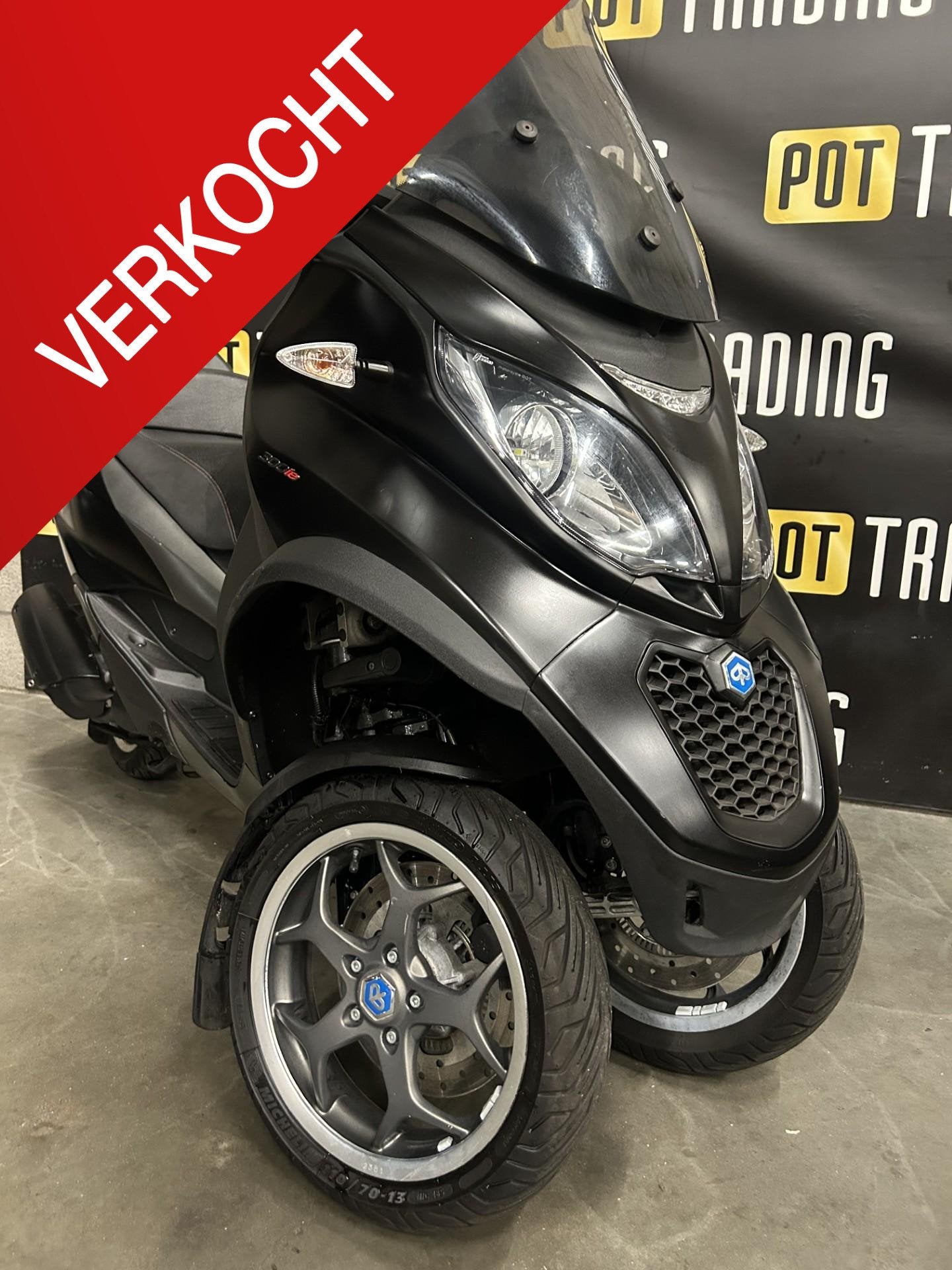 Piaggio MP3 300 LT 2018 Autorijbewijs LED 3 mnd garantie, Motoren, Overig, Gebruikt, Bedrijf
