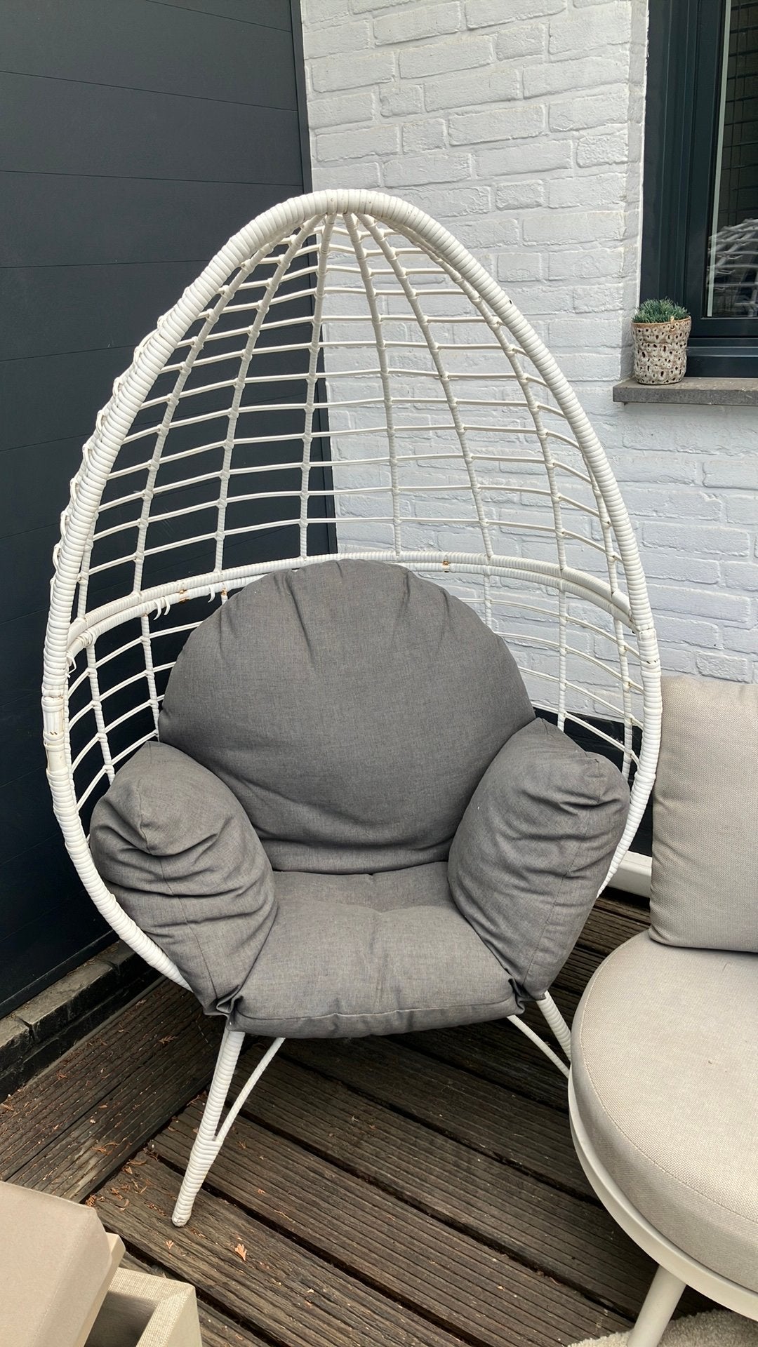 Eggchair, Ophalen, Gebruikt, Eén
