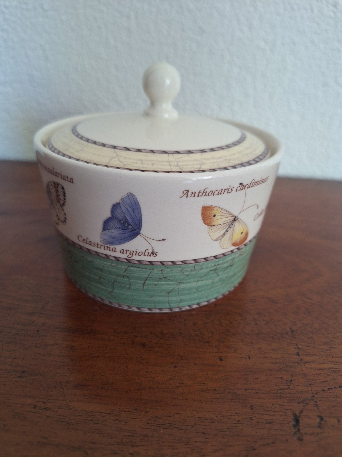 Wedgwood Sarah's Garden (suiker)potje., Ophalen, Zo goed als nieuw, Wedgwood