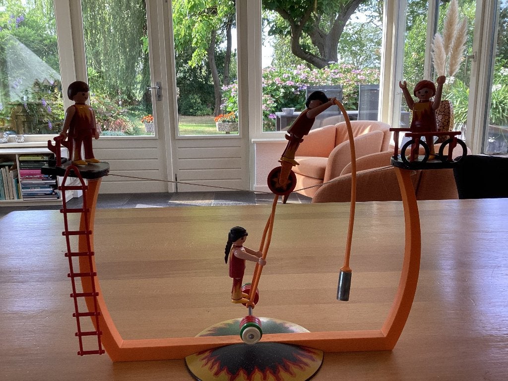 Playmobil Circus. Slappekoord act 4236., Ophalen of Verzenden, Gebruikt