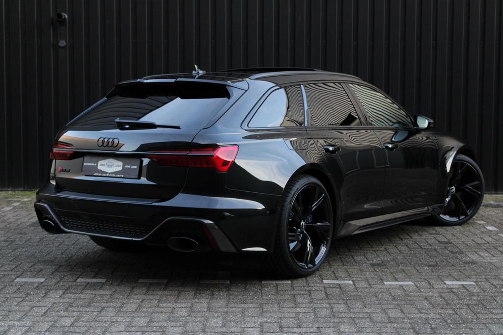 Audi RS6 TFSI quattro Dynamic Plus CARBON CERAMIC NIGHTVISI, Auto's, Automaat, Gebruikt, 600 pk, Leder