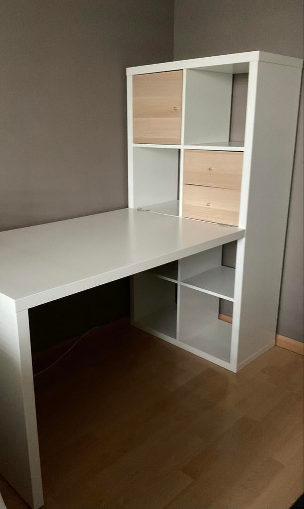 Ikea kallax bureau / kast, Ophalen, Zo goed als nieuw