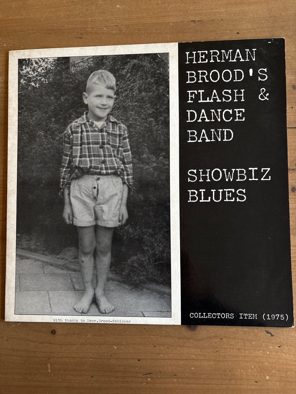 Herman Brood's Flash & Dance Band - Showbiz Blues LP, LP, Gebruikt, Bluesrock, Originele persing